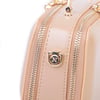 Nas Bag Kadın Mini El ve Çapraz Çanta Ten  (en :18 cm  boy:10 cm) 