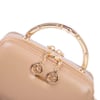 Nas Bag Kadın Mini El ve Çapraz Çanta Ten  (en :18 cm  boy:10 cm) 