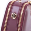 Nas Bag Kadın Mini El ve Çapraz Çanta Bordo (en :18 cm  boy:10 cm) 