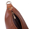 Nas Bag Kadın Mini Omuz ve Çapraz Çanta Örgülü Askılı (en: 23 cm , boy: 14 cm) Taba Victoria