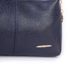 Nas Bag Kadın Mini Omuz ve Çapraz Çanta Örgülü Askılı (en: 23 cm , boy: 14 cm) Lacivert  Victoria