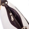 Nas Bag Kadın Mini Omuz ve Çapraz Çanta Örgülü Askılı (en: 23 cm , boy: 14 cm) Krem Kahve Lopez