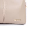 Nas Bag Kadın Mini Omuz ve Çapraz Çanta Örgülü Askılı (en: 23 cm , boy: 14 cm)  Kum Kahve Lopez