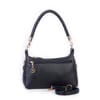 Nas Bag Kadın Mini Omuz ve Çapraz Çanta Örgülü Askılı (en: 23 cm , boy: 14 cm) Siyah Victoria