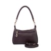 Nas Bag Kadın Mini Omuz ve Çapraz Çanta Örgülü Askılı (en: 23 cm , boy: 14 cm)Kahve Victoria