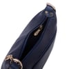 Nas Bag Kadın Mini Omuz ve Çapraz Çanta Örgülü Askılı (en: 23 cm , boy: 14 cm) Lacivert  Victoria
