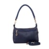 Nas Bag Kadın Mini Omuz ve Çapraz Çanta Örgülü Askılı (en: 23 cm , boy: 14 cm) Lacivert  Victoria