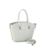 Nas Bag Kadın Mini Sepet Çanta El ve Çapraz Çanta Mint Yeşili Golf  ( 20x18cm)