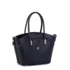 Nas Bag Kadın Mini Sepet Çanta El ve Çapraz Çanta Siyah Golf  ( 20x18cm)
