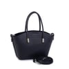 Nas Bag Kadın Mini Sepet Çanta El ve Çapraz Çanta Siyah Golf  ( 20x18cm)