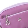 Nas Bag Kadın Mini Spor Şık Günlük Postacı Çapraz Çanta (en 18 cm , boy 10 cm ) Mor