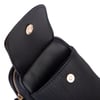 Nas Bag Kadın Mini Telefonluk Çapraz Çanta (en 10 cm , boy 16 cm) Siyah