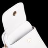 Nas Bag Kadın Mini Telefonluk Çapraz Çanta (en 10 cm , boy 16 cm) Beyaz