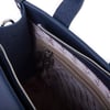 Nas Bag Kadın Mini Tote Suni Deri El ve Omuz Çantası Lacivert Lacst