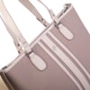 Nas Bag Kadın Omuz Çantası Spor Şık Ayarlanabilir Omuz Askılı Vizon Lacst (33x27x12 cm )