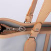 Nas Bag Kadın Omuz Çantası Spor Şık Ayarlanabilir Omuz Askılı  Açık Gri Camel Lacst (33x27x12 cm )
