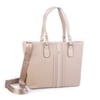 Nas Bag Kadın Omuz Çantası Spor Şık Ayarlanabilir Omuz Askılı  Kum  Lacst (33x27x12 cm )
