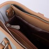 Nas Bag Kadın Omuz Çantası Spor Şık Ayarlanabilir Omuz Askılı  Açık Gri Camel Lacst (33x27x12 cm )