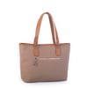 Nas Bag Kadın Omuz Çantası Spor Şık Ayarlanabilir Omuz Askılı  Kum Taba Kahve  Lacst (33x27x12 cm )