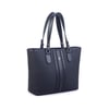 Nas Bag Kadın Omuz Çantası Spor Şık Ayarlanabilir Omuz Askılı Siyah Lacst (33x27x12 cm )