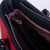 Nas Bag Kadın Omuz Çantası Spor Şık Ayarlanabilir Omuz Askılı  Kırmızı Lacivert Beyaz   Lacst (33x27x12 cm )
