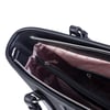 Nas Bag Kadın Omuz Çantası Spor Şık Ayarlanabilir Omuz Askılı Siyah Lacst (33x27x12 cm )