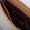 Nas Bag Kadın Omuz Çantası Spor Şık Ayarlanabilir Omuz Askılı  Açık Gri Camel Lacst (33x27x12 cm )