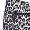 Nas Bag Kadın Omuz ve Çapraz Baget Çanta Siyah Leopar ( 28x17  cm)