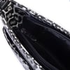 Nas Bag Kadın Omuz ve Çapraz Baget Çanta Siyah Leopar ( 28x17  cm)