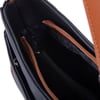 Nas Bag Kadın Omuz ve Çapraz Baget Çanta Siyah Taba Prestij ( 28x17  cm)