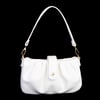 Nas Bag Kadın Omuz ve Çapraz Çanta Çift Askılı Beyaz Dona (24x18cm)