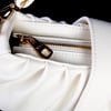 Nas Bag Kadın Omuz ve Çapraz Çanta Çift Askılı Beyaz Dona (24x18cm)