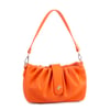 Nas Bag Kadın Omuz ve Çapraz Çanta Çift Askılı Turuncu  Dona (24x18cm)
