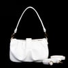 Nas Bag Kadın Omuz ve Çapraz Çanta Çift Askılı Beyaz Dona (24x18cm)