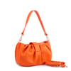Nas Bag Kadın Omuz ve Çapraz Çanta Çift Askılı Turuncu  Dona (24x18cm)