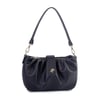 Nas Bag Kadın Omuz ve Çapraz Çanta Çift Askılı Siyah  Dona (24x18cm)