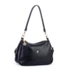 Nas Bag Kadın Omuz ve Çapraz Çanta Çok Gözlü Şık Tasarım (28x18 cm) Siyah Victoria