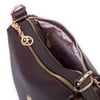 Nas Bag Kadın Omuz ve Çapraz Çanta Çok Gözlü Şık Tasarım (28x18 cm) Kahve Lopez