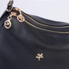 Nas Bag Kadın Omuz ve Çapraz Çanta Çok Gözlü Şık Tasarım (28x18 cm) Siyah Lopez