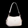 Nas Bag Kadın Omuz ve Çapraz Çanta Çok Gözlü Şık Tasarım (28x18 cm) Krem Lopez