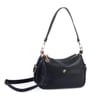 Nas Bag Kadın Omuz ve Çapraz Çanta Çok Gözlü Şık Tasarım (28x18 cm) Siyah Lopez
