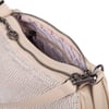 Nas Bag Kadın Omuz ve Çapraz Çanta Çok Gözlü Şık Tasarım (28x18 cm) Kum Taşlı