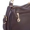 Nas Bag Kadın Omuz ve Çapraz Çanta Çok Gözlü Şık Tasarım (28x18 cm) Kahve Lopez
