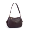 Nas Bag Kadın Omuz ve Çapraz Çanta Çok Gözlü Şık Tasarım (28x18 cm) Kahve Victoria