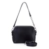 Nas Bag Kadın Omuz ve Çapraz Zincirli ve Uzun Çift Askılı (20x15 cm) Siyah Victoria