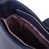 Nas Bag Kadın Oval Omuz ve Çapraz Çanta Lacivert Victoria