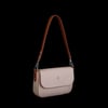 Nas Bag Kadın Postacı Çantası Çift Askılı Kum Taba  Açelya  (22x16x5 cm)