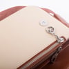 Nas Bag Kadın Postacı Çantası Çift Askılı Kum Taba Karaca  (22x16x5 cm)
