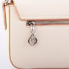 Nas Bag Kadın Postacı Çantası Çift Askılı Krem Camel Karaca  (22x16x5 cm)
