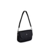 Nas Bag Kadın Postacı Çantası Çift Askılı Siyah Açelya (22x16x5 cm)